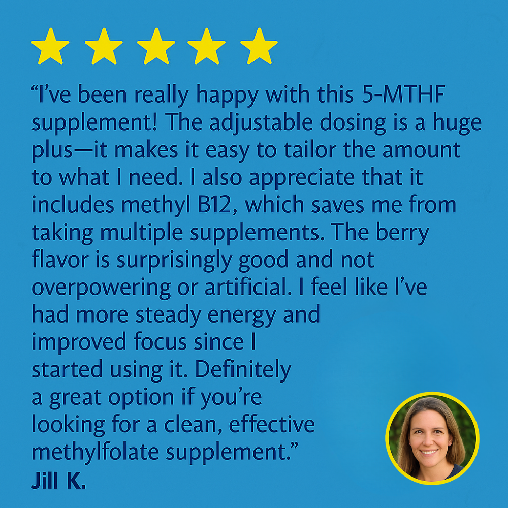 Nature's Fix™ - Adults Methylfolate Plus B12 Cofactor