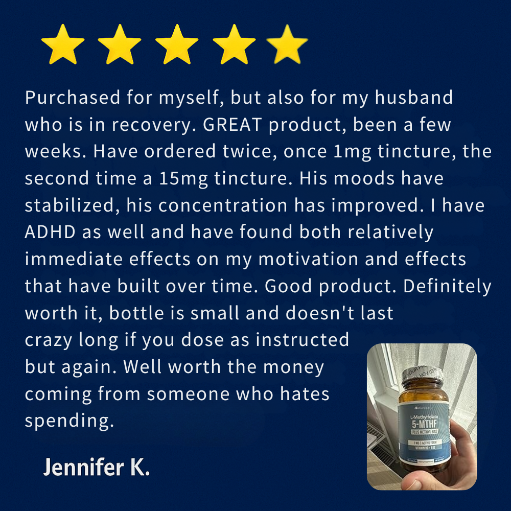 Nature's Fix™- Adults Methylfolate Plus B12 Cofactor