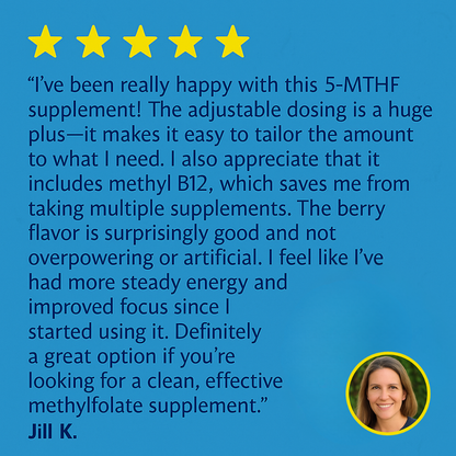 Nature's Fix™- Adults Methylfolate Plus B12 Cofactor